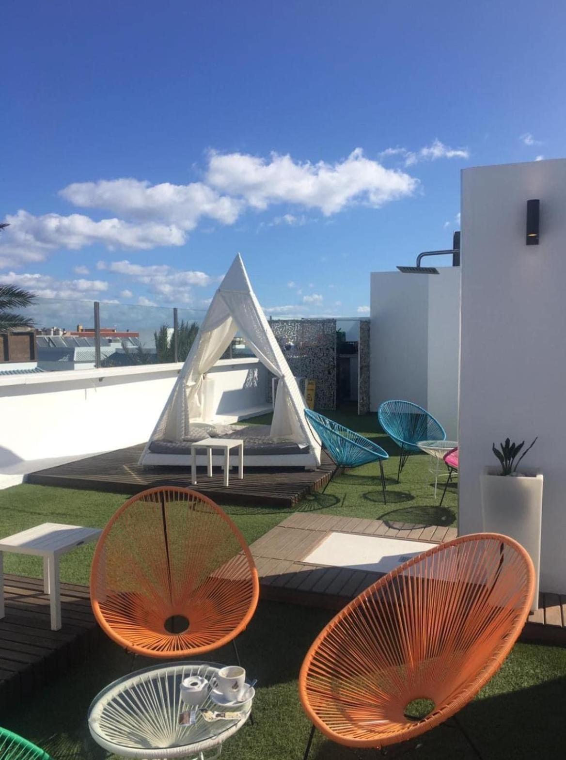 Corralejo Bristol Terrace Apartment Con Giardino Privato Esterno 외부 사진